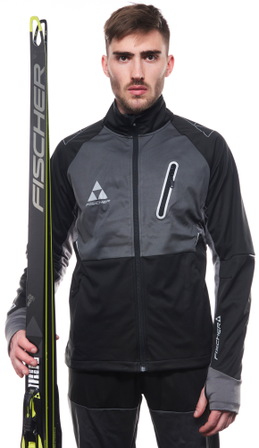 Kurtka Fischer Softshell Jacket Men Asarna Black/Anthracite Sport2002 ...