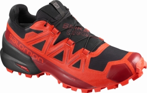 Buty Salomon Spikecross 5 GTX Gore-Tex Black/Red 408082