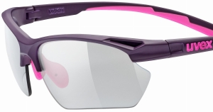 Okulary Uvex Sportstyle 802 V Small Purple Pink Mat