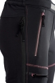 Spodnie Milo Lahore Lady Black/Violet Zips