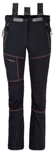 Spodnie Milo Lahore Lady Black/Violet Zips