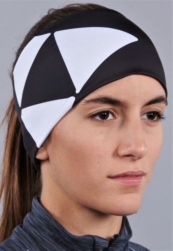 Opaska Fischer Oberstdorf Headband Black/White
