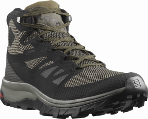 Buty Salomon OUTline Mid GTX Black/Beluga/Capers 404763