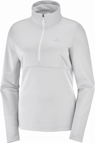 Damska Bluza Salomon Transition HZ W White/Heather
