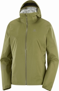 Kurtka Salomon LIGHTNING Waterproof JKT W Martini Olive