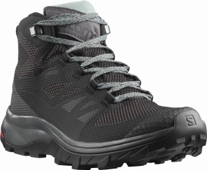 Buty Salomon OUTline MID GTX W Black/Mgnet Rozmiar: 22.5cm/36 2/3 