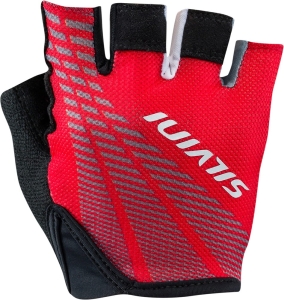 Rękawiczki SILVINI Men Cycling Gloves Team Red