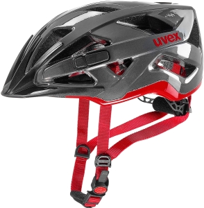 Kask Rowerowy Uvex Active Anthracite Red