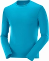 Koszulka Salomon AGILE LS Tee M Barrier Reff/Heather