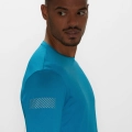 Koszulka Salomon AGILE LS Tee M Barrier Reff/Heather
