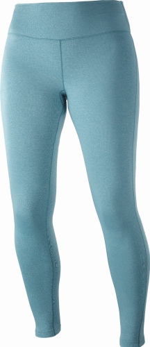 Legginsy Salomon Essential Warm Tights W Mallard Blue/Heather