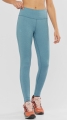 Legginsy Salomon Essential Warm Tights W Mallard Blue/Heather