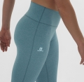 Legginsy Salomon Essential Warm Tights W Mallard Blue/Heather
