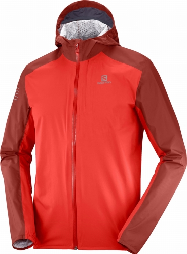 Kurtka Salomon Bonatti 2.5L WP JKT M Goji Berry/Madder Brown