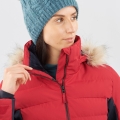Kurtka Salomon Stormcozy Jacket W Red Chili/Night Sky