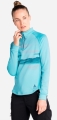 Bluza Odlo Midlayer 1/2 Zip BERRA Graphic Women Blue Radiance