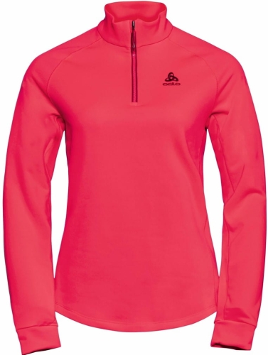 Bluza Odlo Midlayer 1/2 Zip BERRA Women Diva Pink