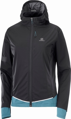 Kurtka Salomon Light Shell JKT W Black/Mallard Blue