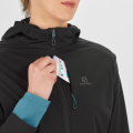 Kurtka Salomon Light Shell JKT W Black/Mallard Blue