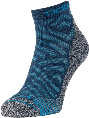Skarpety Odlo Socks ACTIVE WARM Hike Graphic Deep Dive/Stunning Blue