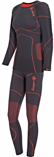 Bielizna Termoaktywna Viking MIA Set Gray/Orange