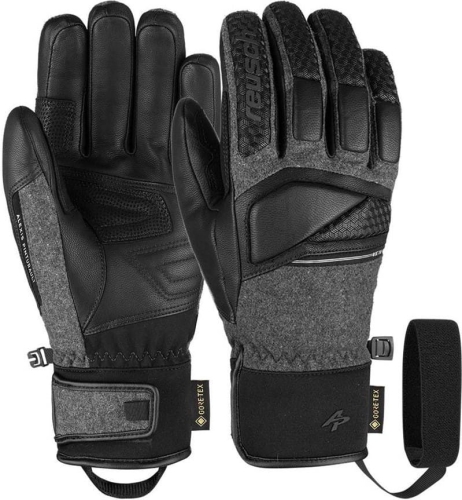 Rękawice Reusch Alexis Pinturault GTX +Black/Grey rozmiar 10.5
