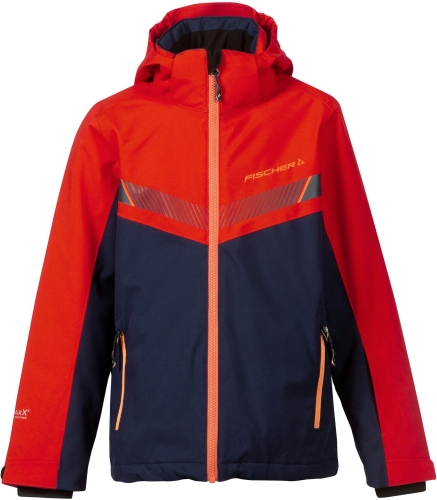 Kurtka Fischer Kufstein Junior Jacket Fiery Red