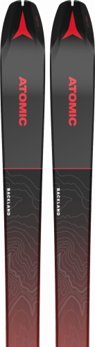 Narty Atomic Backland 78 Black/Red + Skin 78/80