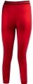 Damska Bielizna Termiczna LENZ Long Pants Merino 6.0 Black/Red