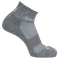 Skarpetki Salomon Evasion 2pak Light Grey Heather/Medium Grey ROZMIAR: S/36 - 38 EU