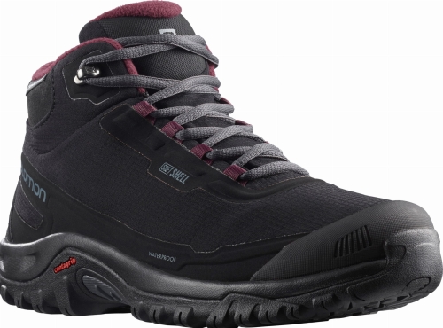 Buty Salomon Shelter CS WP W Black/Ebony/Wine Tasting 411105