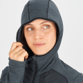 Bluza Salomon Essential Lightwarm HOODED Women Black 