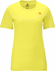 Koszulka Salomon Stroll Tee W Yellow