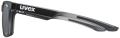 Okulary Uvex LGL 42 Black Transparent