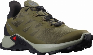 Buty Salomon Supercross 3 GTX Gore-Tex Olive Night 414539