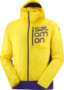 Kurtka Salomon Bonatti Cross FZ Hoodie M Empire Yellow/Deep Blue