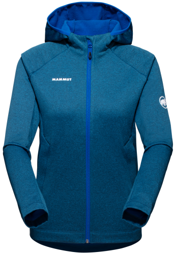 Bluza Mammut Nair ML Hooded Jacket Women Ice Melange