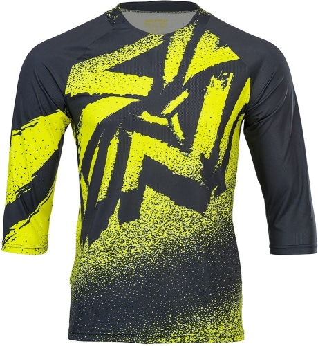 Koszulka SILVINI Men's Enduro Jersey 3/4 Sleeve BRUNELLO Yellow 
