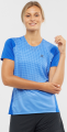 Koszulka Salomon Sense AERO SS TEE W Provence/Nautical Blue