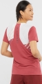 Koszulka Salomon Sense AERO SS TEE W White/Earth Red