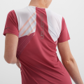 Koszulka Salomon Sense AERO SS TEE W White/Earth Red