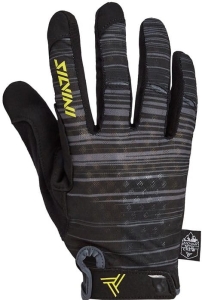 Rękawiczki SILVINI Men's Full-Finger Gloves GATTOLA Black Charcoal