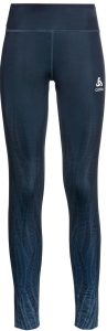 Spodnie Techn.Damskie Odlo Tights ZEROWEIGHT PRINT
