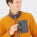 Bluza Salomon OUTLINE Warm Teddy M Honey Ginger/Ebony