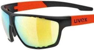 Okulary Uvex Sportstyle 706 Black Mat Orange