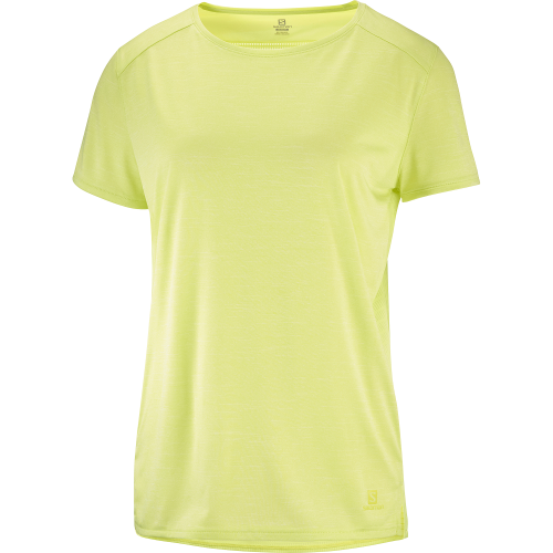 Koszulka Salomon Outline Summer SS TEE W Sunny Lime