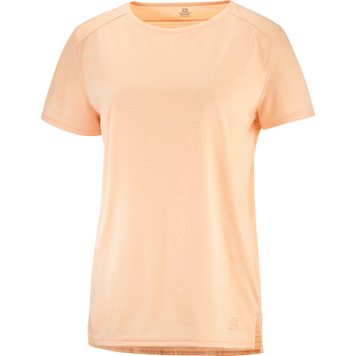 Koszulka Salomon Outline Summer SS TEE W Apricot Ice