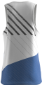 Koszulka Salomon Sense Aero Singlet Tank M White/Black/Nautical Blue