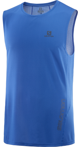 Koszulka Salomon Sense Aero Trail Tank M Nautical Blue