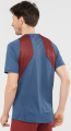 Koszulka Salomon Sense Aero SS TEE M Cabernet/Dark Denim 
